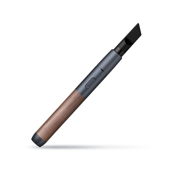 Walnut Wood Vape Pen Battery in Slate | Wood Series by Vessel Walnut Wood Vape Pen Battery in Slate | Wood Series by Vessel