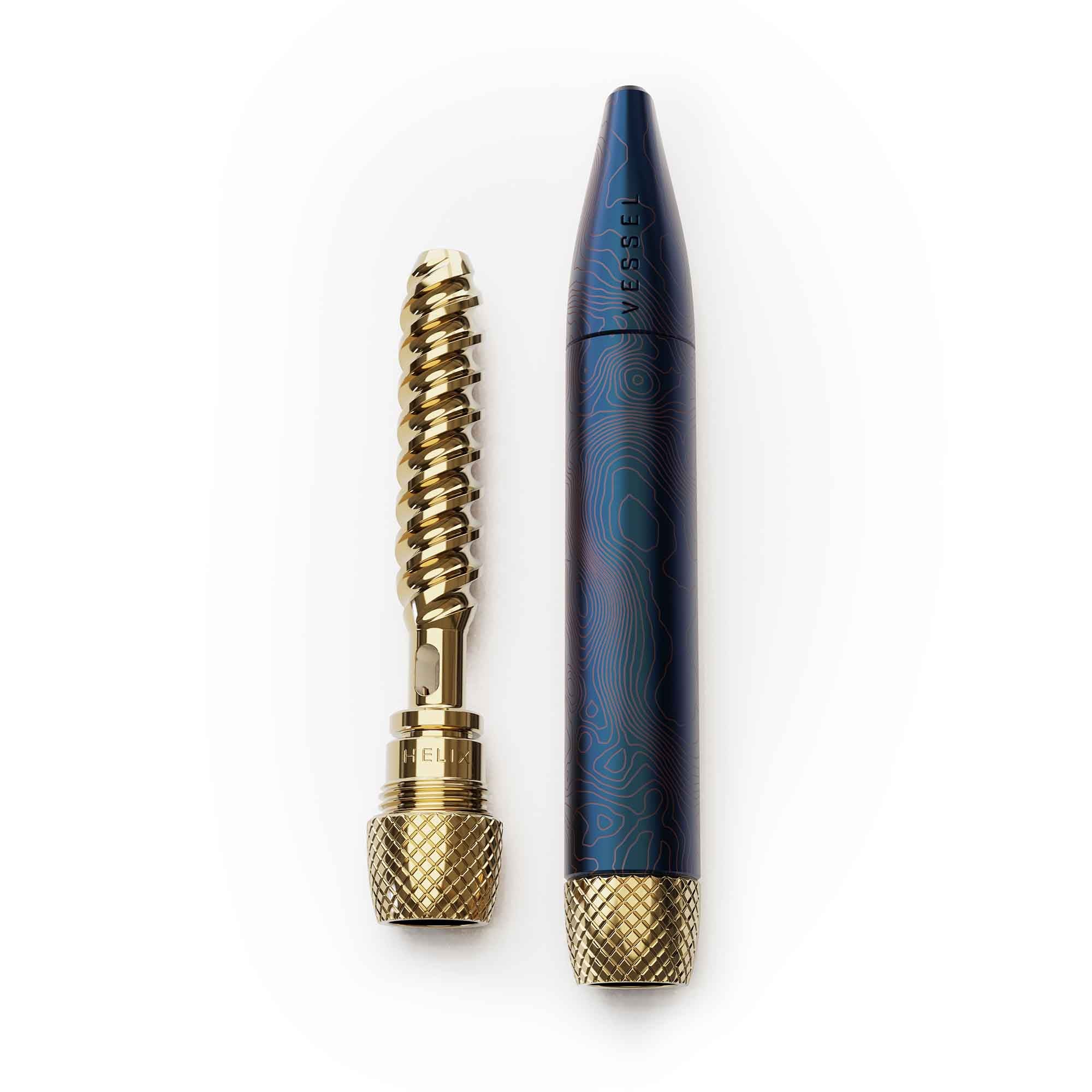 Helix Oxford Q04021 - Temperamatita Metallico Doppio Foro Con Vite Antimanomissione