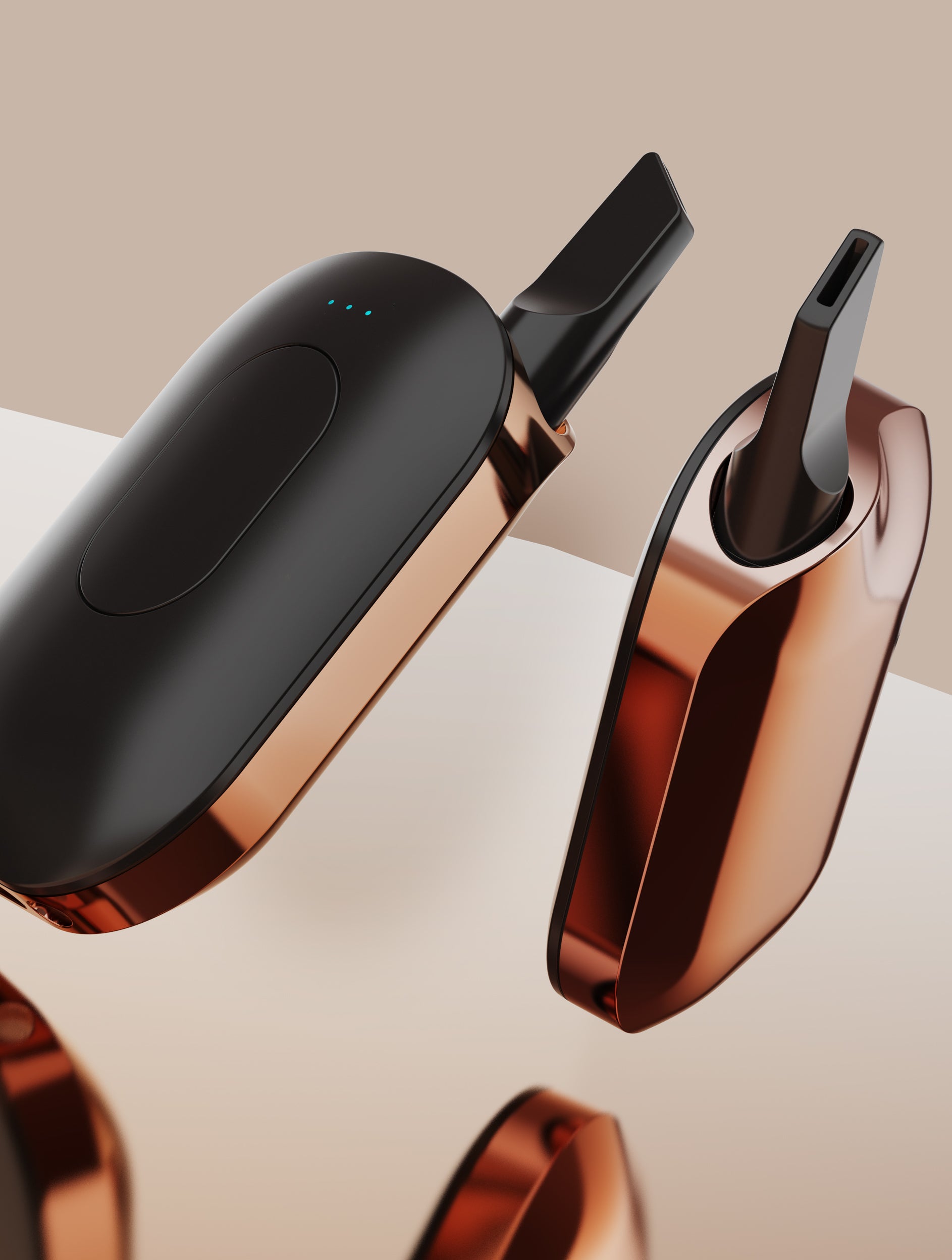 Compass Copper - 510 Thread Vape Battery by Vessel Compass Copper - 510 Thread Vape Battery by Vessel