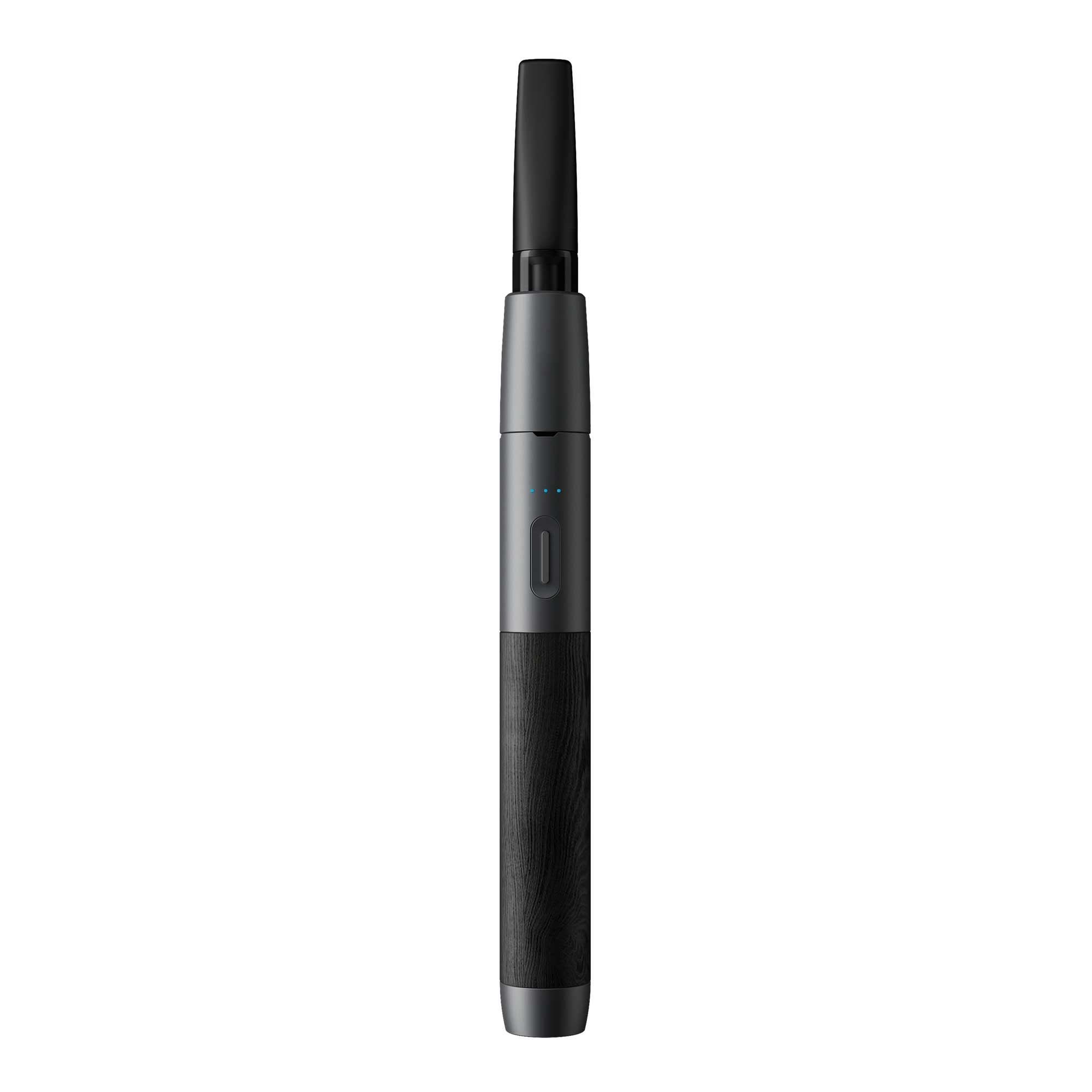 Black Wood Vape Pen Battery in Slate | Wood Series by Vessel Black Wood Vape Pen Battery in Slate | Wood Series by Vessel